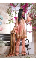 Three Piece Printed Lawn Suit