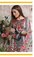 Three Piece Printed Lawn Suit