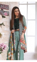 Three Piece Printed Lawn Suit