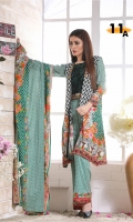 Three Piece Printed Lawn Suit