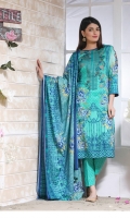 Three Piece Printed Lawn Suit