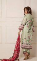 Three Piece Printed Lawn Suit