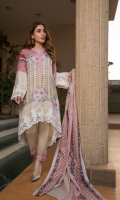 Three Piece Printed Lawn Suit