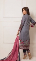 Three Piece Printed Lawn Suit