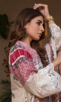 Three Piece Printed Lawn Suit