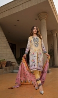 Three Piece Printed Lawn Suit