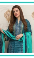 3 Meters Printed Lawn Shirt  2.5 Meters Lawn Dupatta  2.5 Meters Trouser