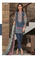 3 Meters Printed Lawn Shirt  2.5 Meters Lawn Dupatta  2.5 Meters Trouser