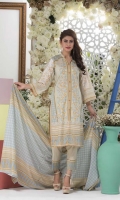 3 Meters Printed Lawn Shirt  2.5 Meters Lawn Dupatta  2.5 Meters Trouser