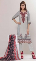 3 Meters Printed Lawn Shirt  2.5 Meters Lawn Dupatta  2.5 Meters Trouser