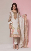 3 Meters Printed Lawn Shirt  2.5 Meters Lawn Dupatta  2.5 Meters Trouser