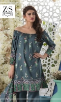 3 Meters Printed Lawn Shirt  2.5 Meters Lawn Dupatta  2.5 Meters Trouser