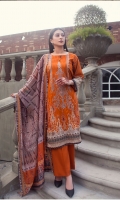 Shirt: Finest Digitally Printed Embroidered Luxury Lawn  Dupatta: Fancy Digitally Printed Organza  Trouser Dyed PREMIUM Cotton