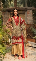 Three pcs khaddar suit