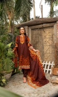 Three pcs khaddar suit