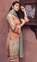 Shirt: Luxury Digitally Printed Finest Lawn with Embroidered front.  Dupatta: Digital Printed Pure Executive Embroidered Chiffon  Trouser: High Quality Premium Dyed
