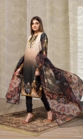 Shirt: Digital printed sui Dhaga Lawn Duppatta: Digital Printed organza  Trouser: Premium Dyed 