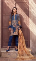 Shirt: Premium Digitally Printed Embroidered High Quality Luxury Lawn Dupatta: Digitally Printed Fancy Orgnaza  Trouser: High Quality Dyed 