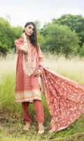 Shirt: Digitally Printed Embroidered Viscose  Dupatta:  Digitally  Printed Fancy Masoori Organza   Trouser: Dyed Premium 