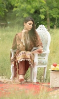 Shirt: Digitally Printed Embroidered Viscose  Dupatta:  Digitally  Printed Fancy Masoori Organza   Trouser: Dyed Premium 