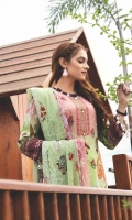 Shirt: Digitally Printed Lawn Dupatta: Digitally Printed Embroidered Chiffon     Trouser:  High Quality Dyed 