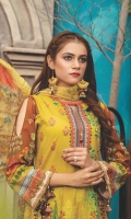 Shirt: Digitally Printed Lawn Dupatta: Digitally Printed Embroidered Chiffon     Trouser:  High Quality Dyed 