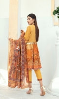 High Quality Digital Printed Shirt with Premium Embroidered Shawl Dupatta and High Quality Dyed Trouser