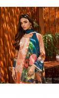 Digital Printed and Embroidered Chikankari Lawn Shirt Digital Printed Lawn Dupatta Dyed Cambric Trouser