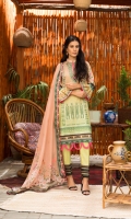 Digital Printed and Embroidered Chikankari Lawn Shirt Digital Printed Lawn Dupatta Dyed Cambric Trouser