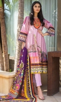 Embroidered Khaddar Unstitched 3 Piece Suit