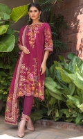 Embroidered Khaddar Unstitched 3 Piece Suit