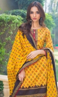 Embroidered Khaddar Unstitched 3 Piece Suit