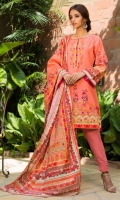 Embroidered Khaddar Unstitched 3 Piece Suit