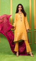 Shirt: - Jacquard Dupatta: - Jacquard Trouser: - Dyed