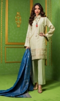 Shirt: - Jacquard Dupatta: - Jacquard Trouser: - Dyed