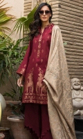 Shirt: - Jacquard Cambric Dupatta / Shawl: - Jacquard Trouser: - Dyed Cambric