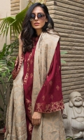 Shirt: - Jacquard Cambric Dupatta / Shawl: - Jacquard Trouser: - Dyed Cambric