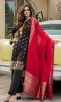 Shirt: - Jacquard Cambric Dupatta / Shawl: - Jacquard Trouser: - Dyed Cambric