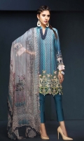 Dull Silk Print Embroidered Front (100% Viscous) Dull Silk Digital Printed Back (100% Viscous) Dull Silk Digital Printed Sleeves (100% Viscous) Crinkle Chiffon Printed Dupatta Dyed Trouser Dull Silk Print Embroidered Front (100% Viscous) Dull Silk Digital Printed Back (100% Viscous) Dull Silk Digital Printed Sleeves (100% Viscous) Crinkle Chiffon Printed Dupatta Dyed Trouser