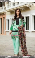 Three Piece Embroidered Suit