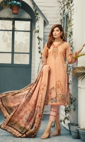 Digital Twist Embroidered Lawn With Digital Lawn Dupatta