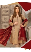 Lawn Broshia Shirt Lawn Broshia Trouser  Cotton Dupatta