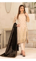 Lawn Broshia Shirt Lawn Broshia Trouser  Cotton Dupatta