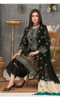 Lawn Banarsi Brosha With Embroidery Shirt Bamber Chifone Schiflli Dupata With Embroidery Plain Trouser