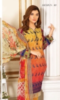Lawn Embroidery Chiffon Embroidered Dupatta Plain Trouser