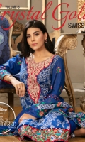 EMBROIDERY SWISS LAWN SHIRT EMBROIDERY SHEFOON DUP EMBROIDERY TROUSER