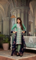 3pc embroidered suit