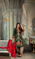 3pc embroidered suit