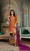 3pc embroidered suit