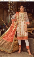 Shirt: Printed Lawn Dupatta: Printed Lawn Trouser: Dyed Cotton  EMBROIDERY: Full Front Embroidered Shirt